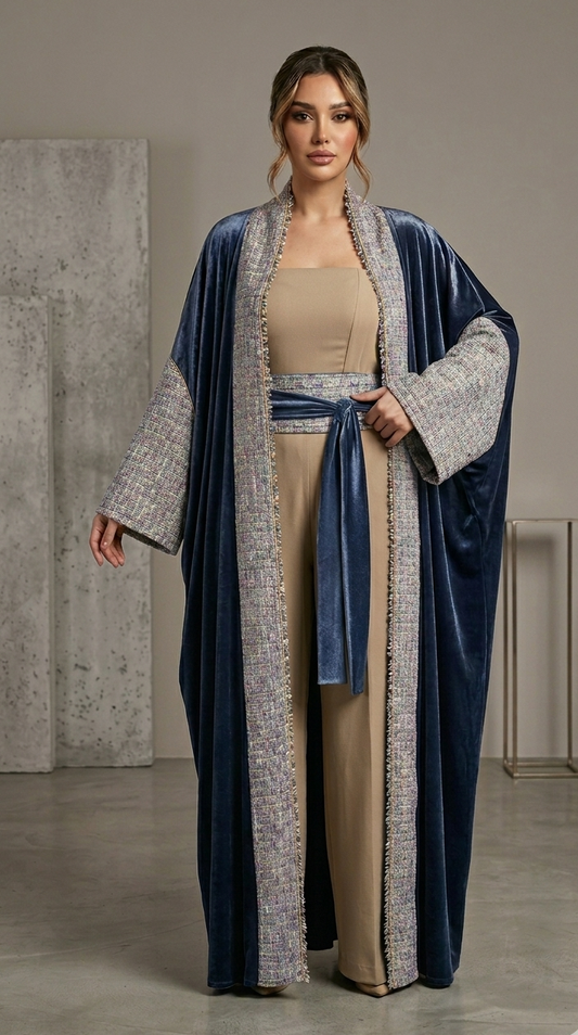 The Velvet Boucle' Abaya