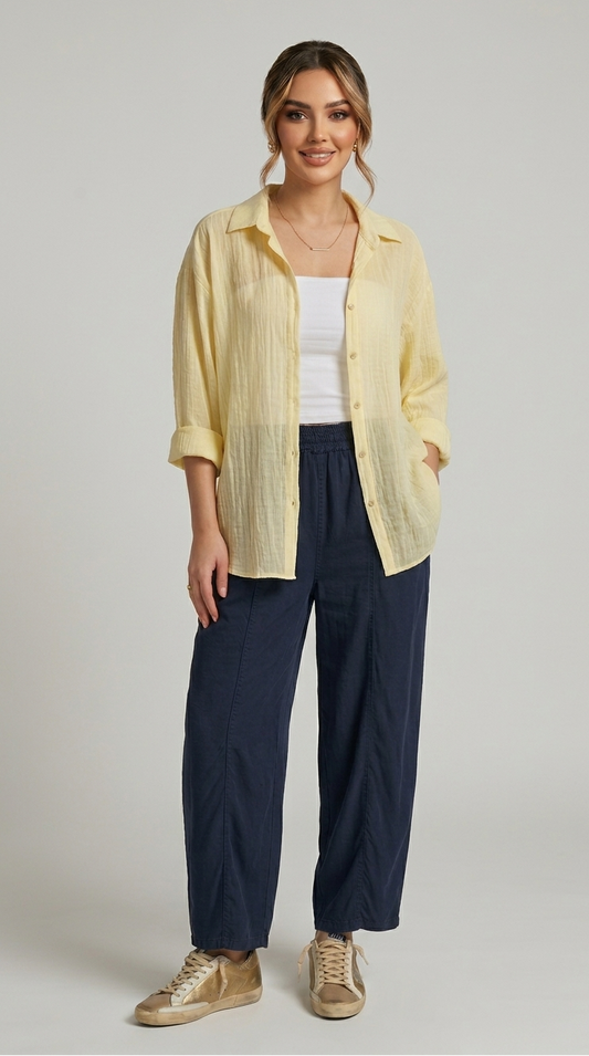 The Butter Yellow Shirt