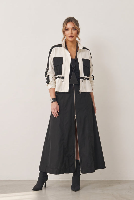 The Monochrome Cargo Jacket
