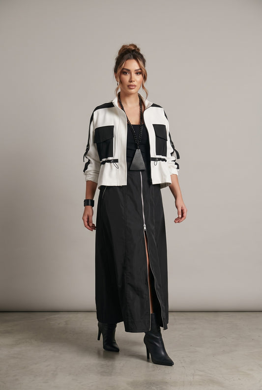 The Monochrome Cargo Jacket