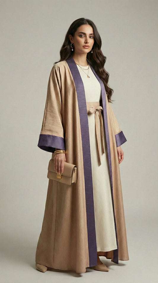 Golden Eclipse Abaya
