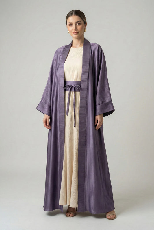 Nocturne Purple Abaya