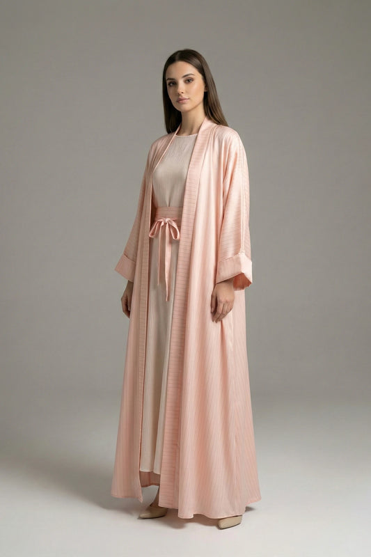 Rose Veil Abaya