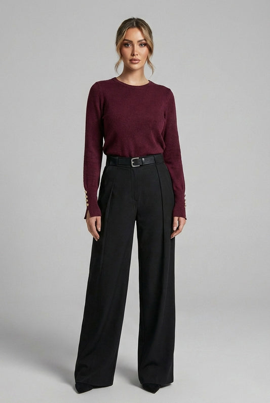 The Black Pantalon & Belt