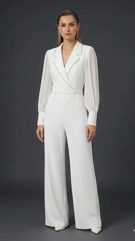 The White Orchid Jumpsuit