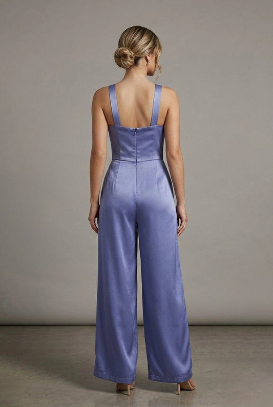 The Azure Twist Jumpsuit