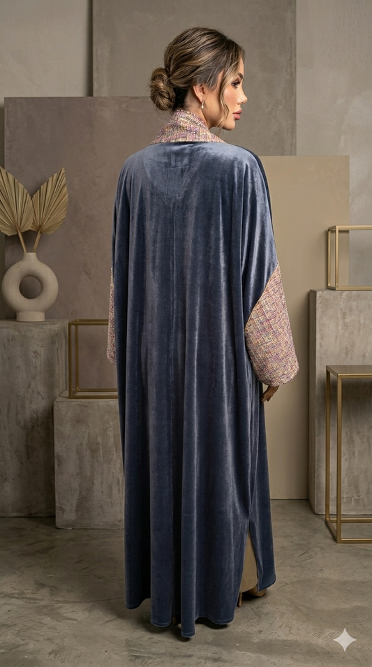 The Velvet Boucle' Abaya