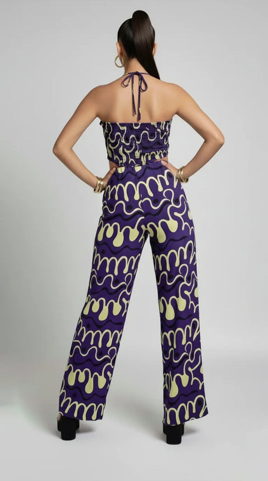 The Cleo Halter Jumpsuit