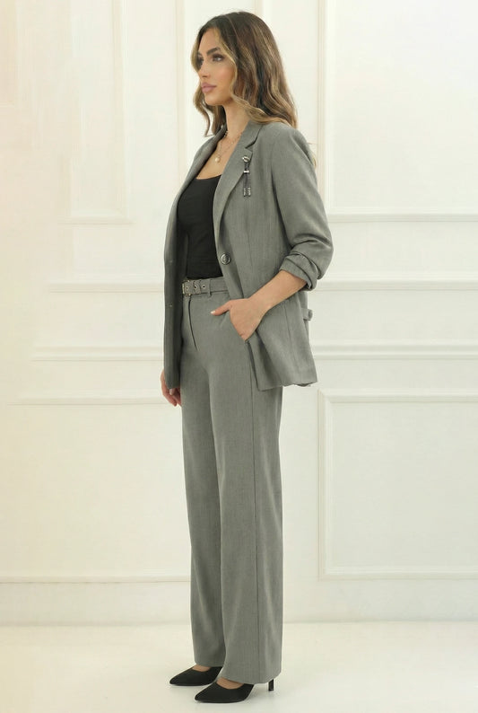 The Grey Power Suit
