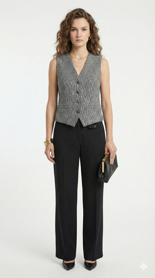 The Grey Tweed Set