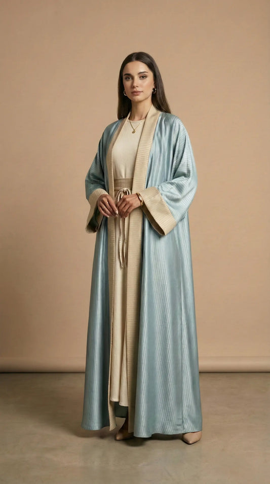 Royal Infinity Green Abaya